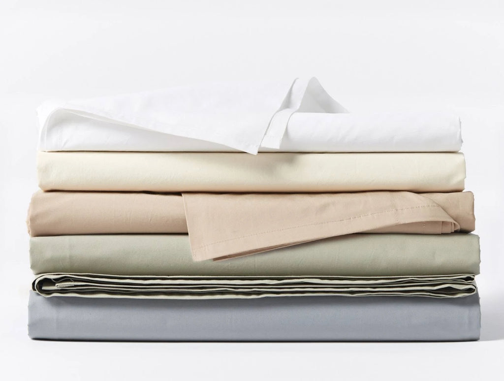 300 Thread Count Organic Percale Fitted Sheet Twin XL E7890