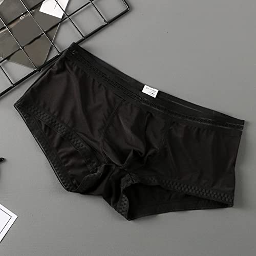 Mens Denim Shorts Boxer Brief Low Rise Y462