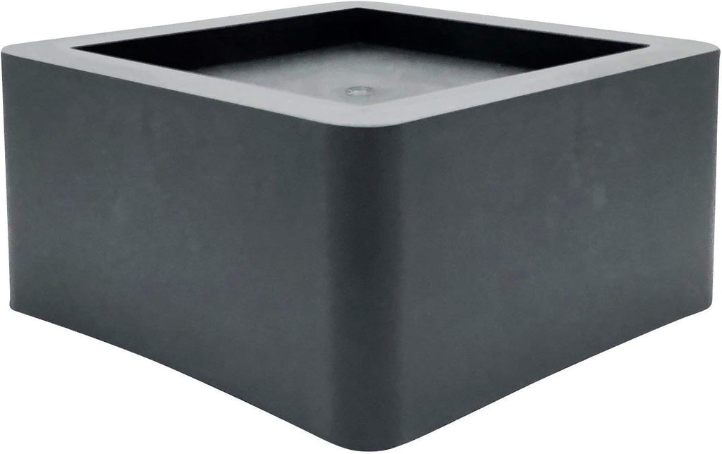 3 Inch Black Bed Risers Set of 4 Q31027