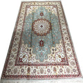 4ft x 6ft Handmade Silk Carpet I831211