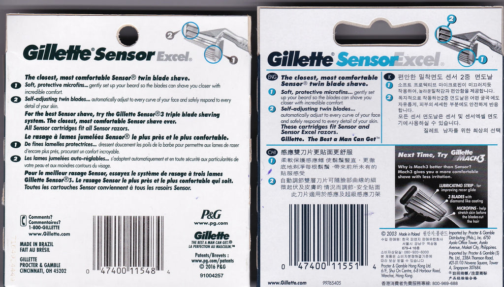 10 Ct. Refill Blade Cartridges Q84709