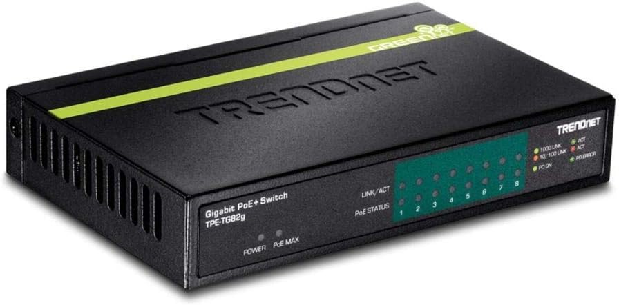 8-Port Gigabit PoE+ Switch N4398