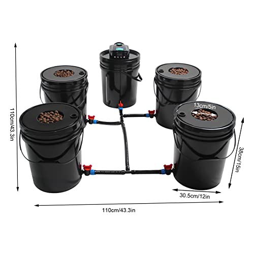 5 Gallon Deep Water Culture Hydroponic System N567998
