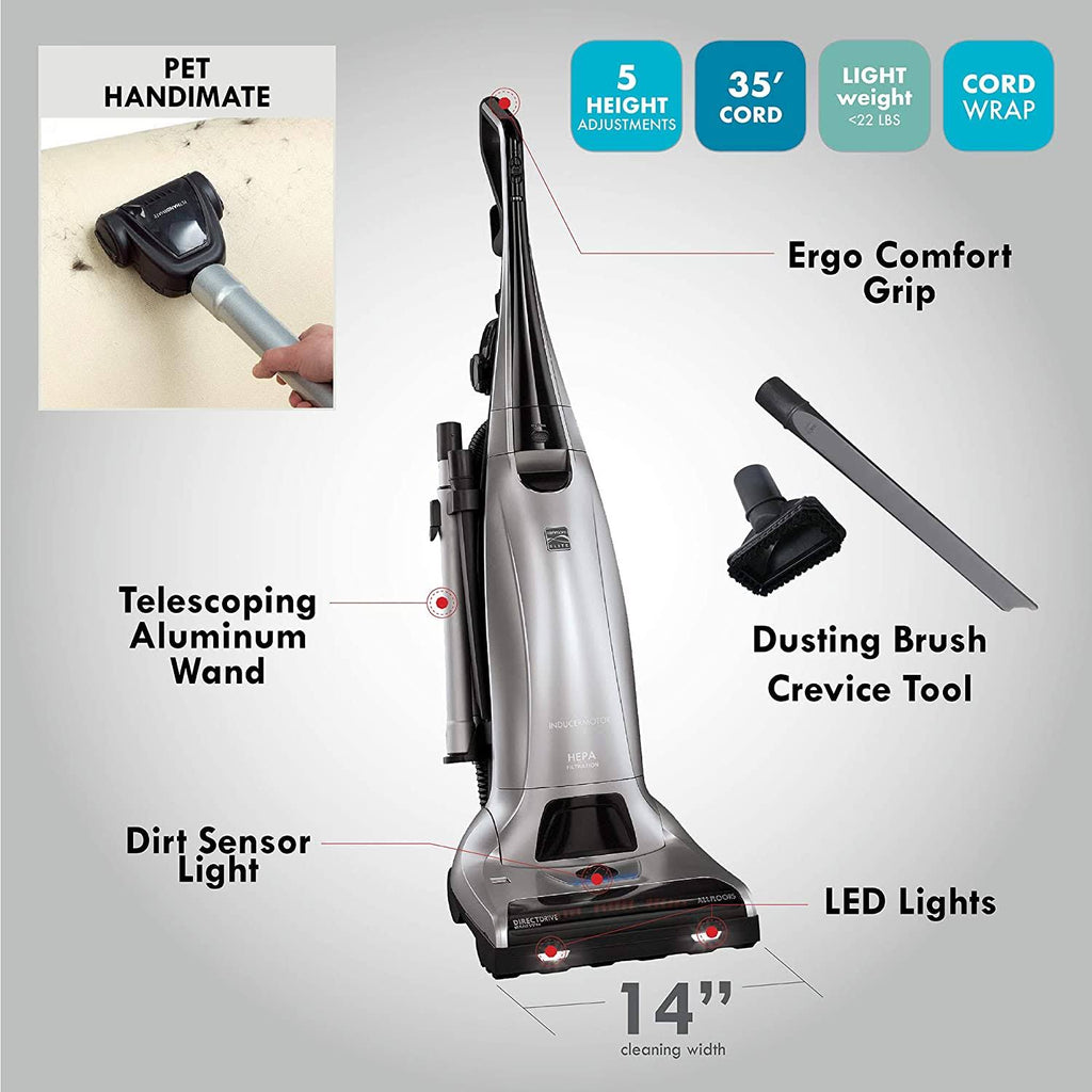 Silver Bagged Upright Vacuum M440322