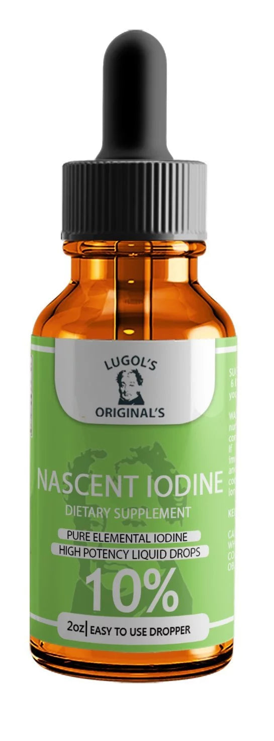 2 oz Nascent Iodine Liquid Drops F9572