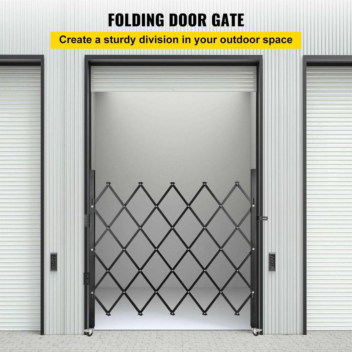 Single Folding Security Gate M9386
