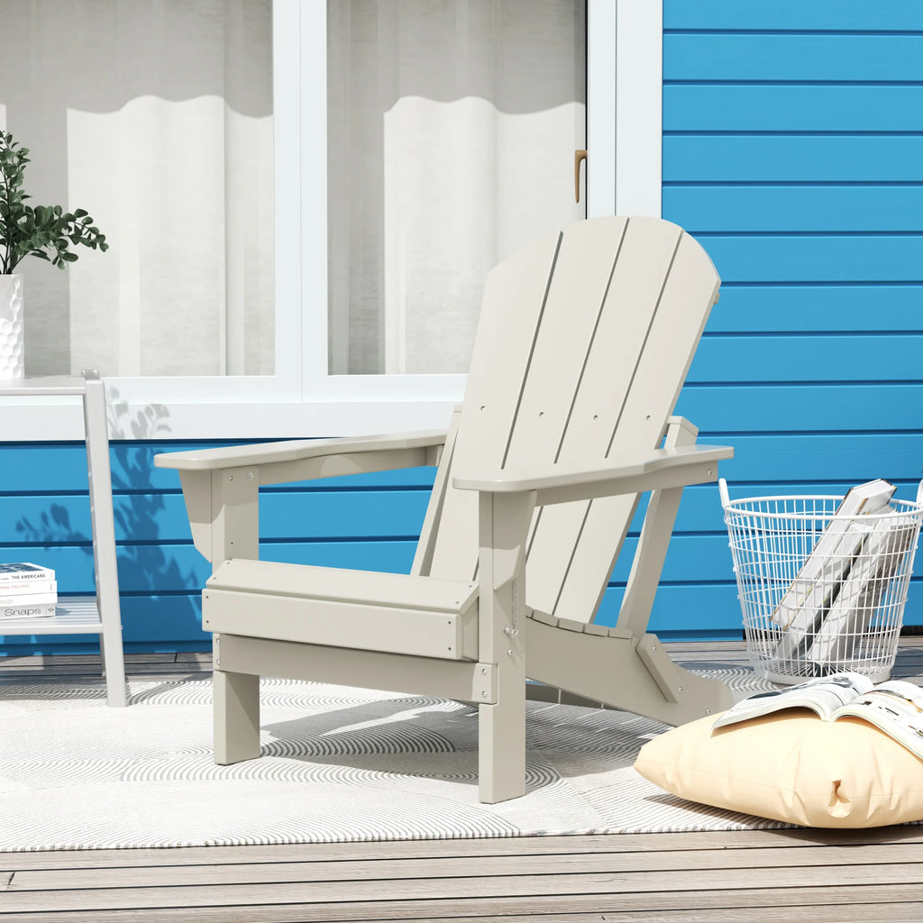 Folding Adjustable HDPE Outdoor Chair Q342