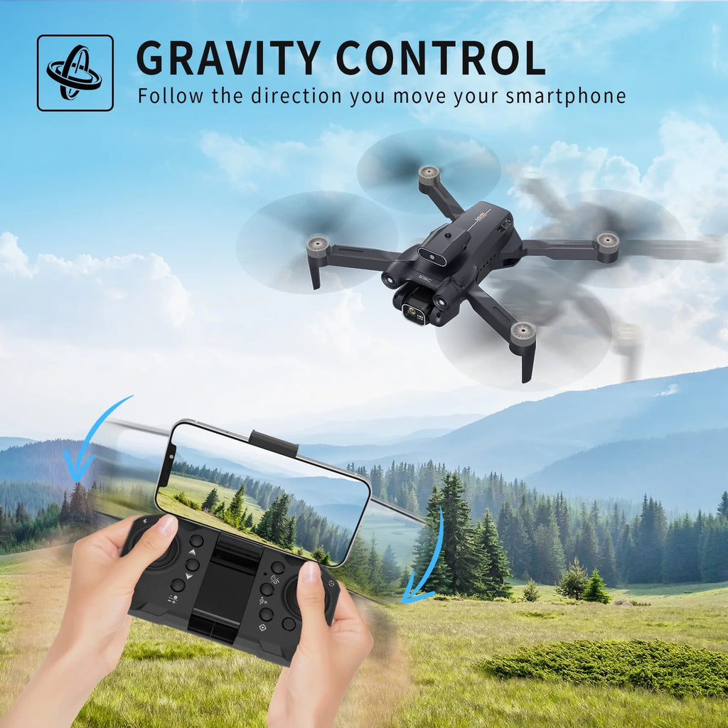 4K Camera Drone with Brushless Motor and Carrying Case W6092