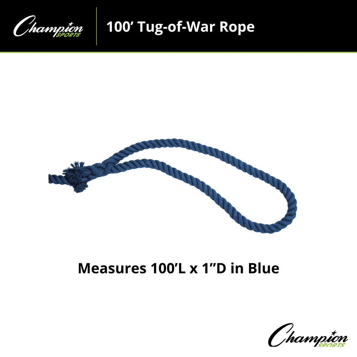 100 FT Tug Of War Rope U189517