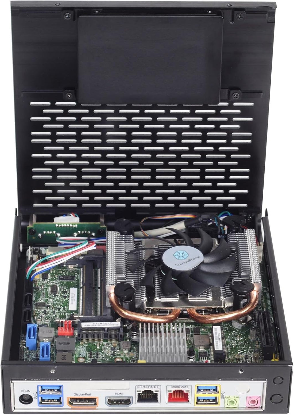 Thin-Mini ITX Aluminum Case with 120W External Power Adapter I99981