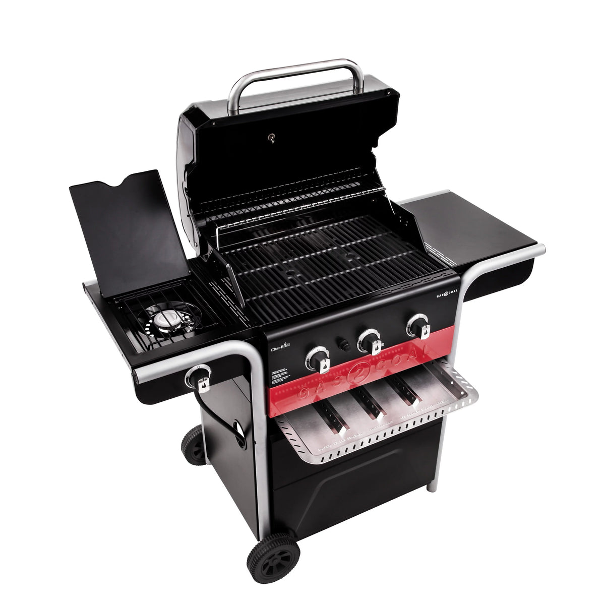 3-Burner Gas & Charcoal Combination Grill G509824