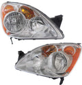 Pair Headlights Assembly Unit Z552