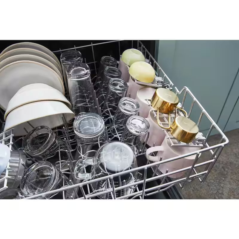 White Top Control Dishwasher Y1165