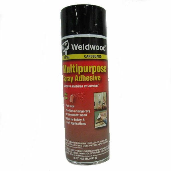 Case of 12 Cans Spray Adhesive B36457