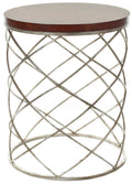 Silver Accent Table Z401