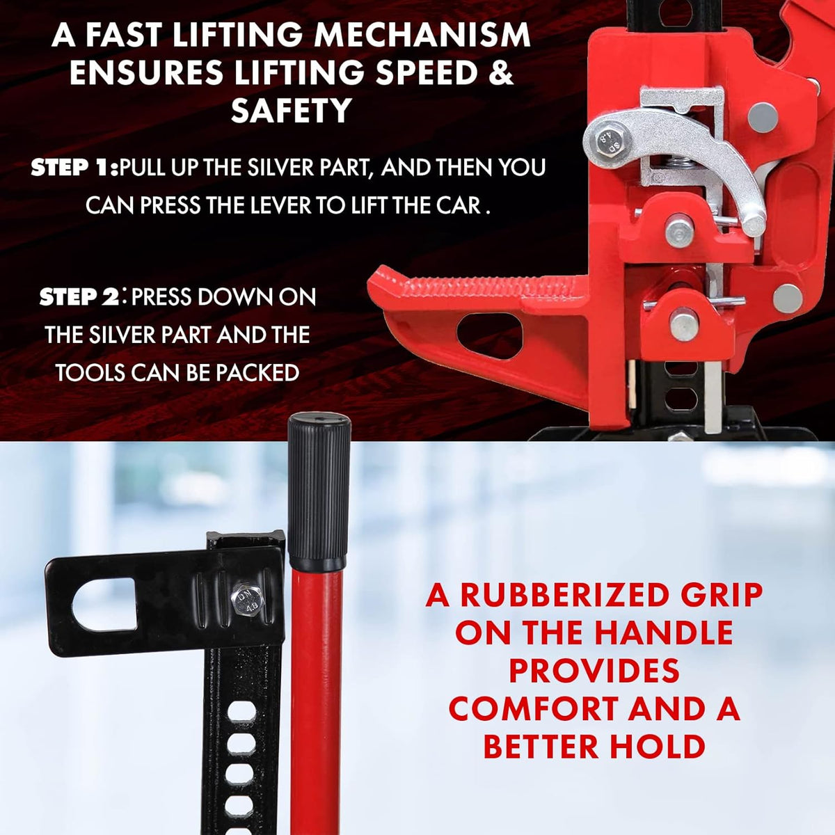 60 inch Steel Hydraulic Floor Jack I948146