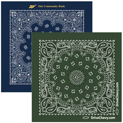 144 Custom Paisley Bandanas T2693