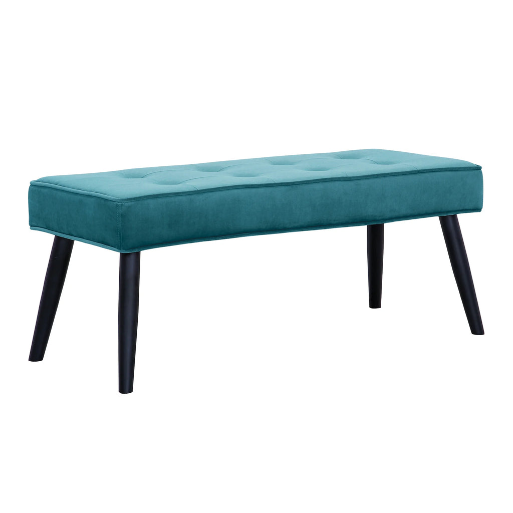 Velvet Tufted Bedroom Bench A675814