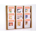 9 Pocket Wall Display T33930
