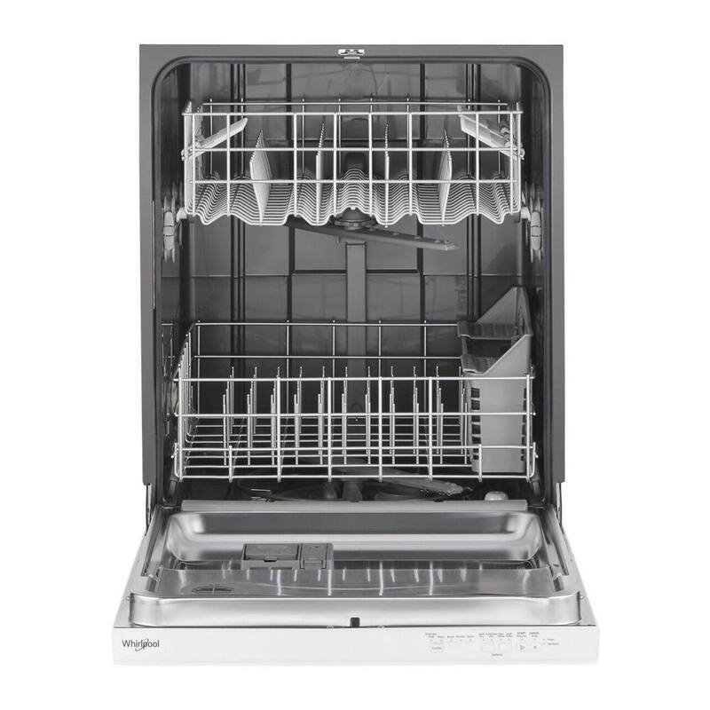 White Top Control Dishwasher Y1165