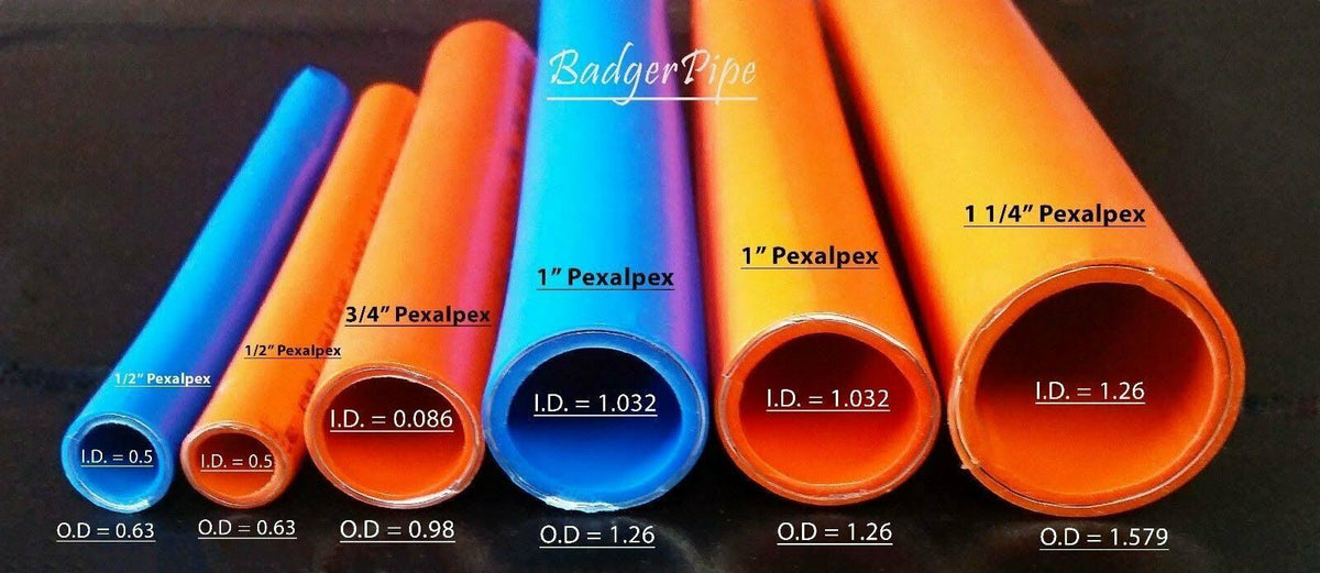 Orange PEX-AL-PEX Tubing G939375
