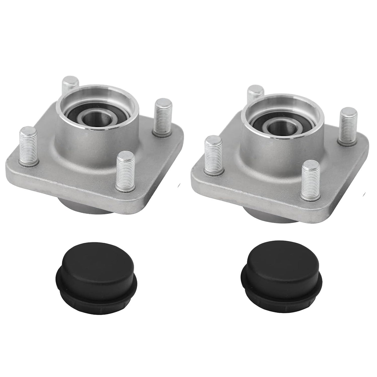2Pcs Front Wheel Hub Assembly with Bearings C185