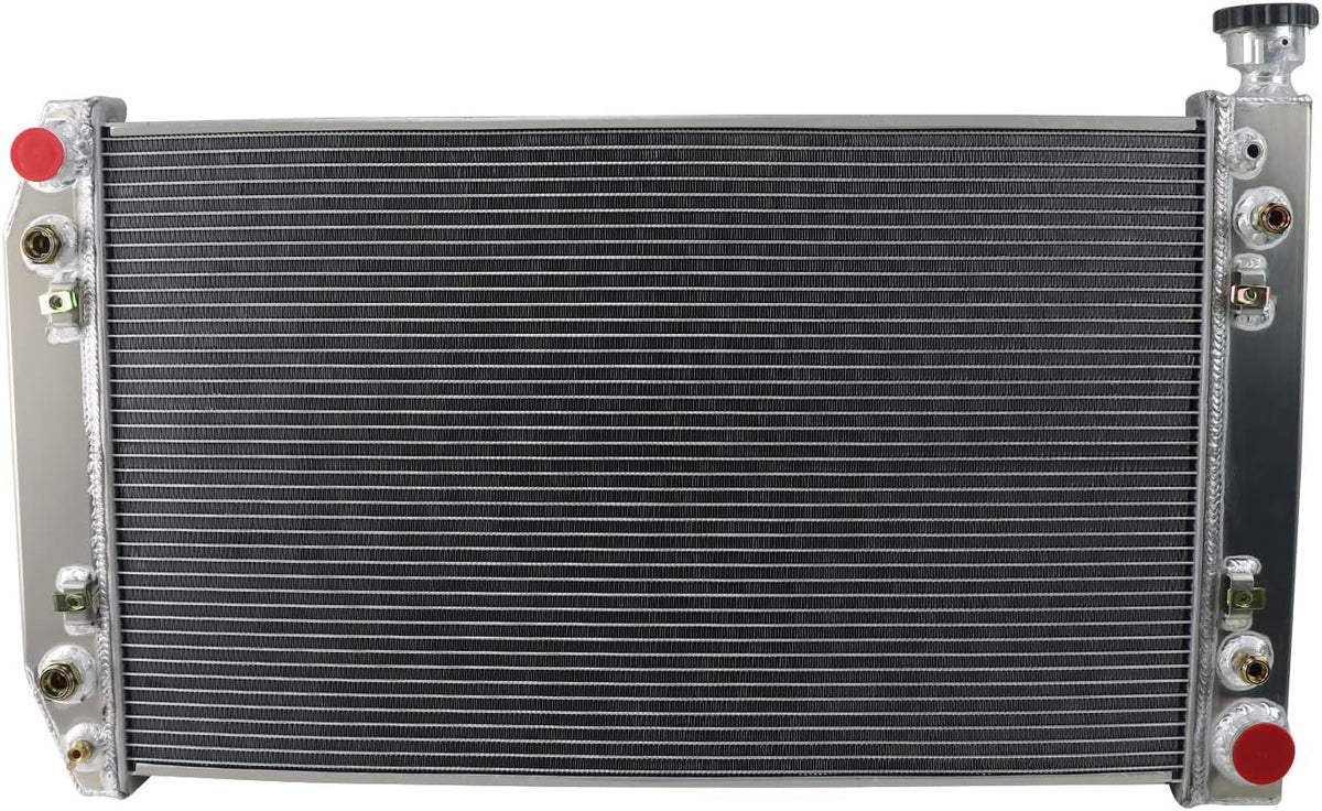 4 Row Aluminum Radiator for Chevy C1500 C2500 K1500 GMC 5.0L 5.7L X8349