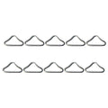 20pcs Trampoline Bungee Bed Mesh Cloth Buckle Triangle Ring Parts F5075