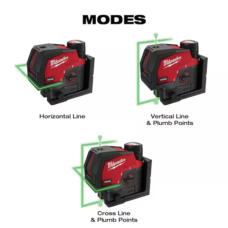 12-Volt Cordless Green Laser Level with Battery and Charger R7699
