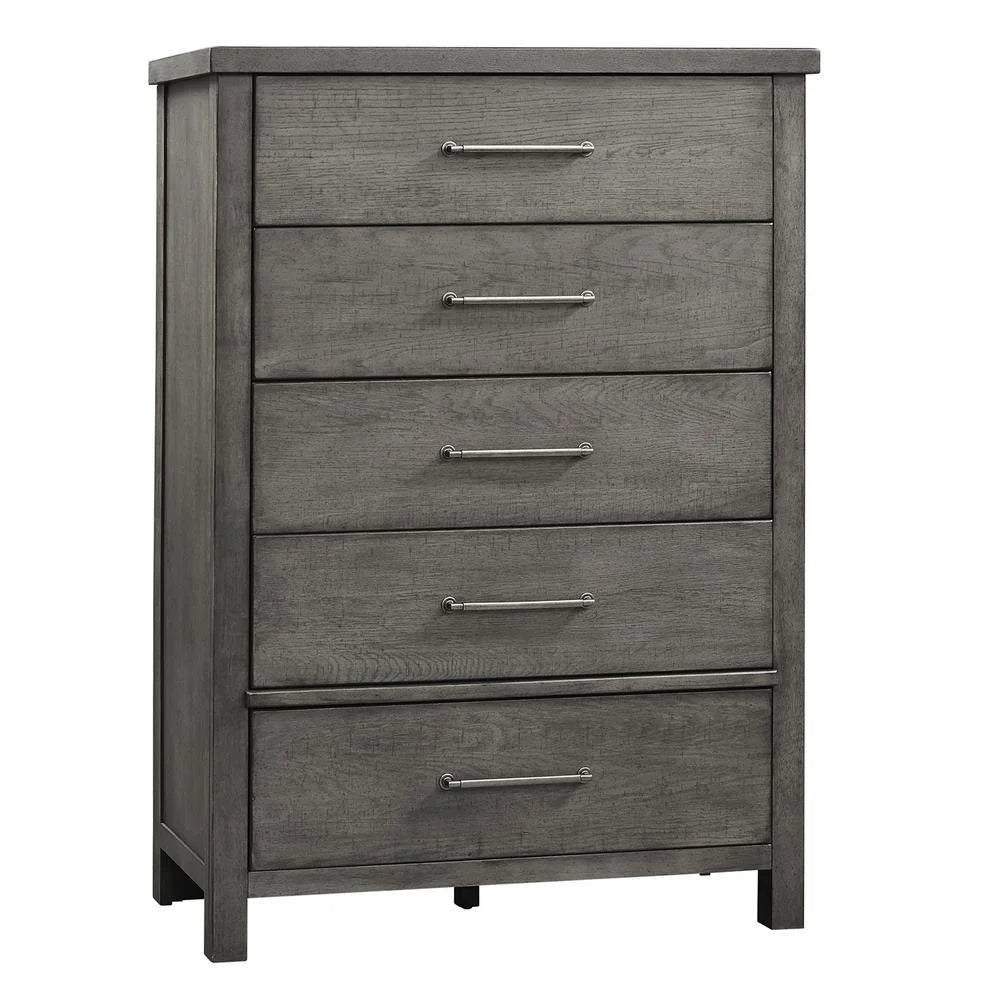 Dark Gray 5 Drawer Chest A702