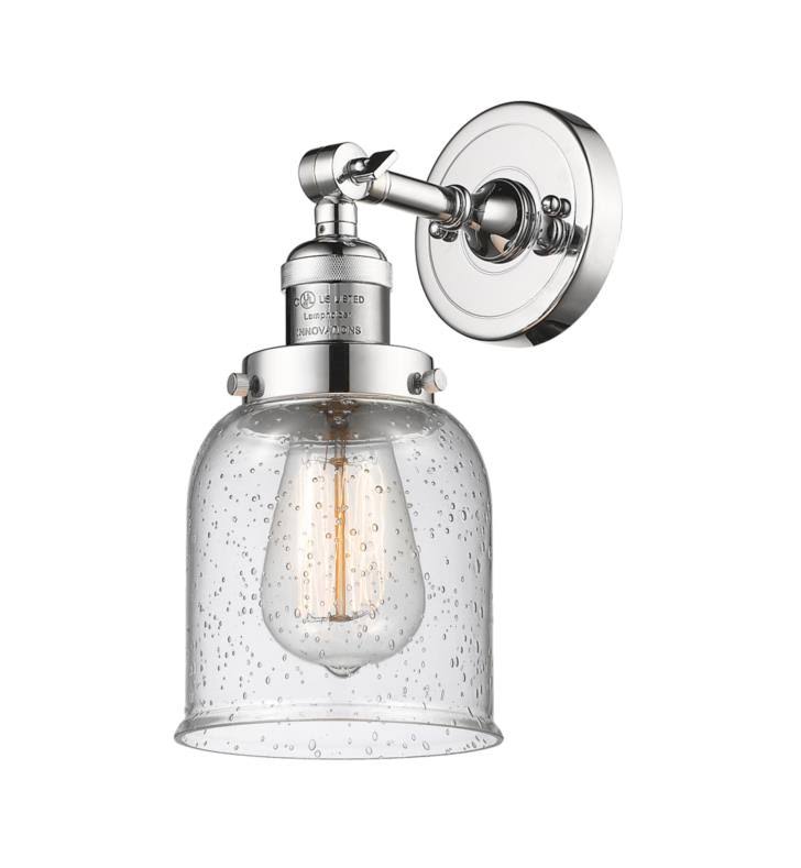 Small Bell 1 Light Sconce LED (Brass) N311