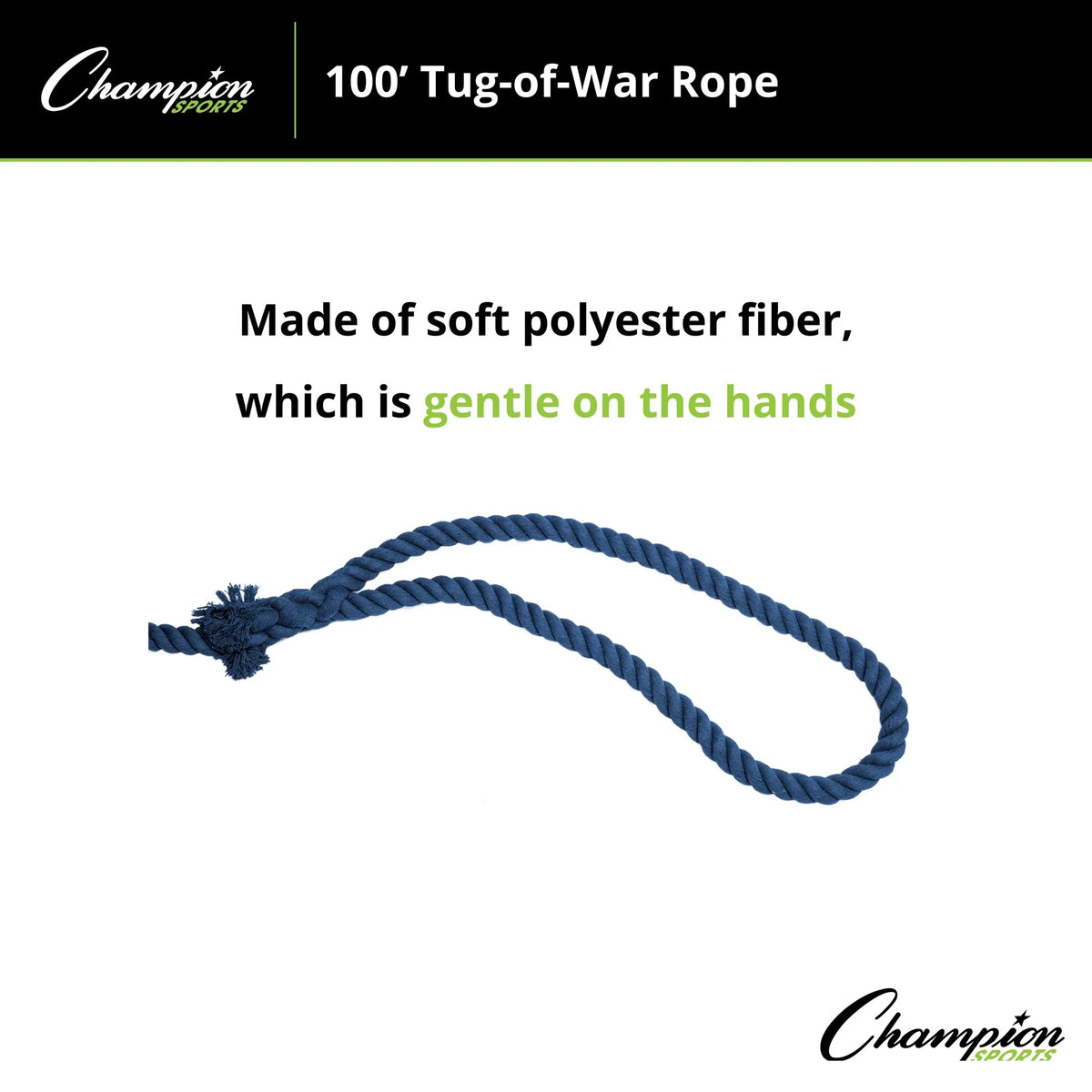 100 FT Tug Of War Rope U189517