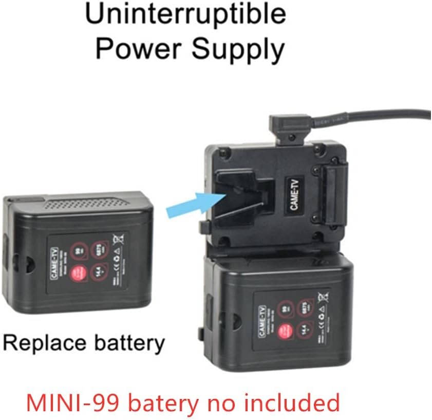 Dual V-Mount Battery Plate with 2 D-tap Output S8524