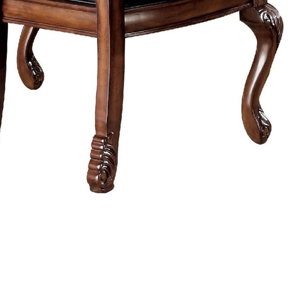 Cherry/Black Side Chair - 2 count G6605