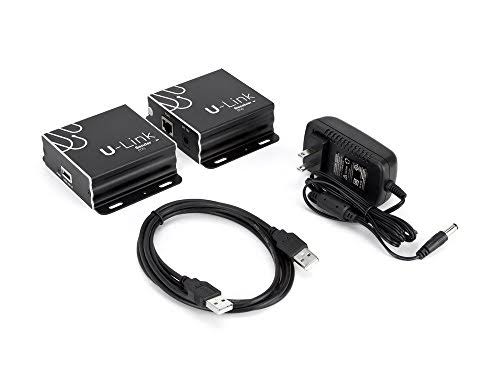 USB 2.0 Over Single Cat5e/6 Extender, 200 ft, 4 Port R32645