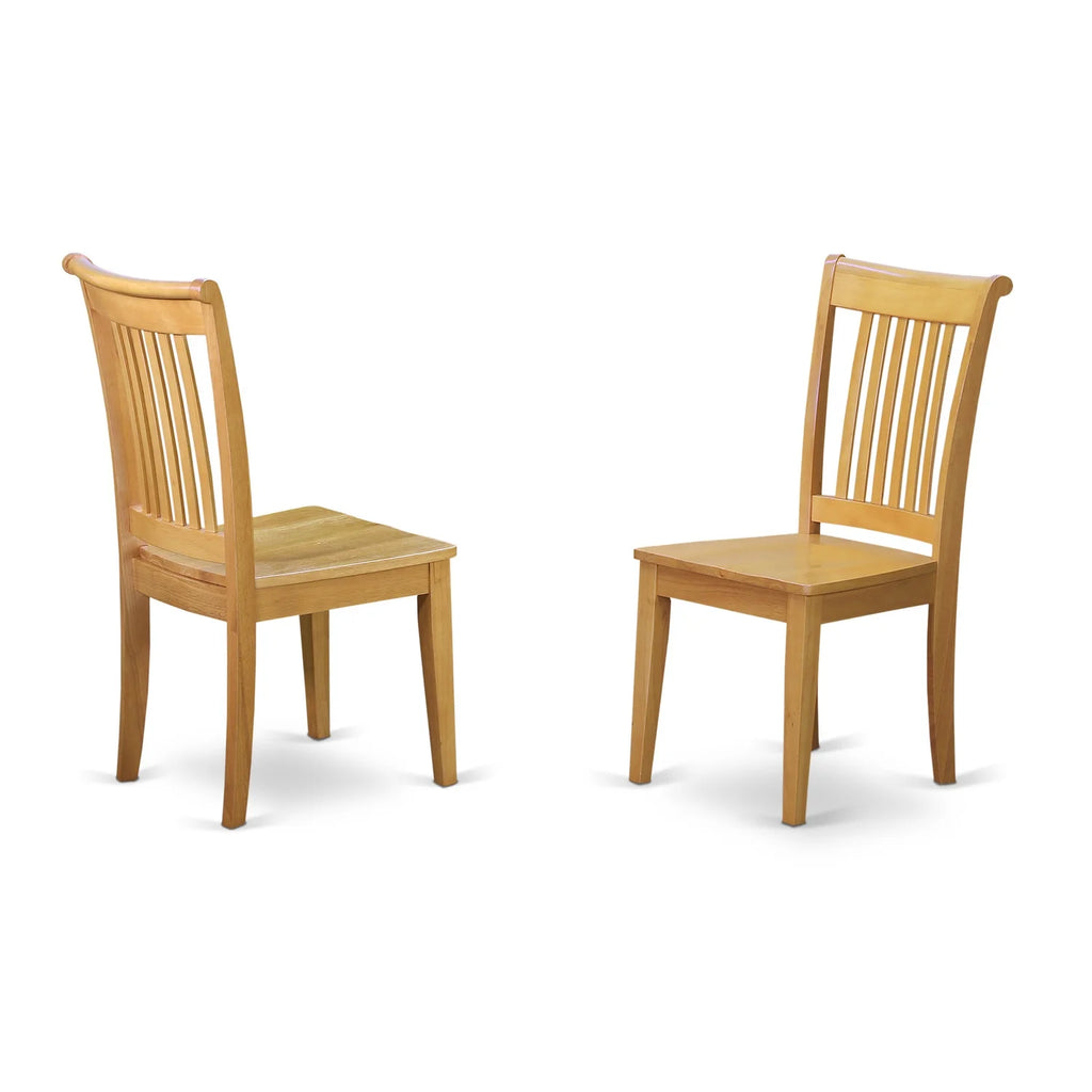 3 Pc Wood Dining Table Set with 2 Chairs J286