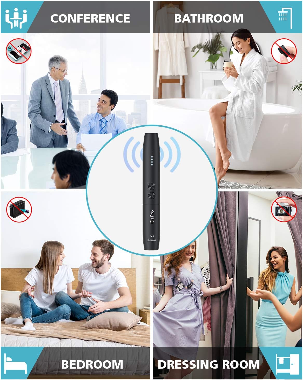 Anti Spy Detector Bug Detector R7810