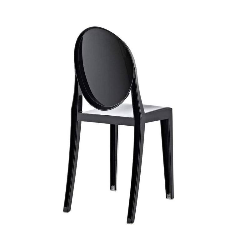 Set of 2 Armless Polycarbonate Chair R3778