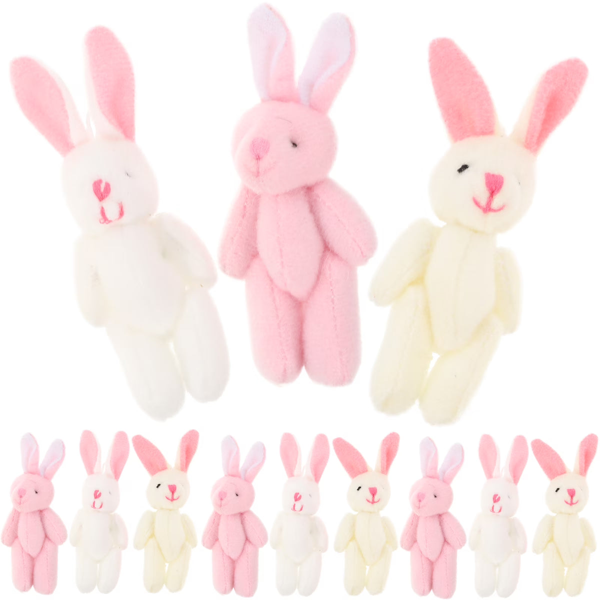 45 Pcs Mini Bunny Plush Toy O7920
