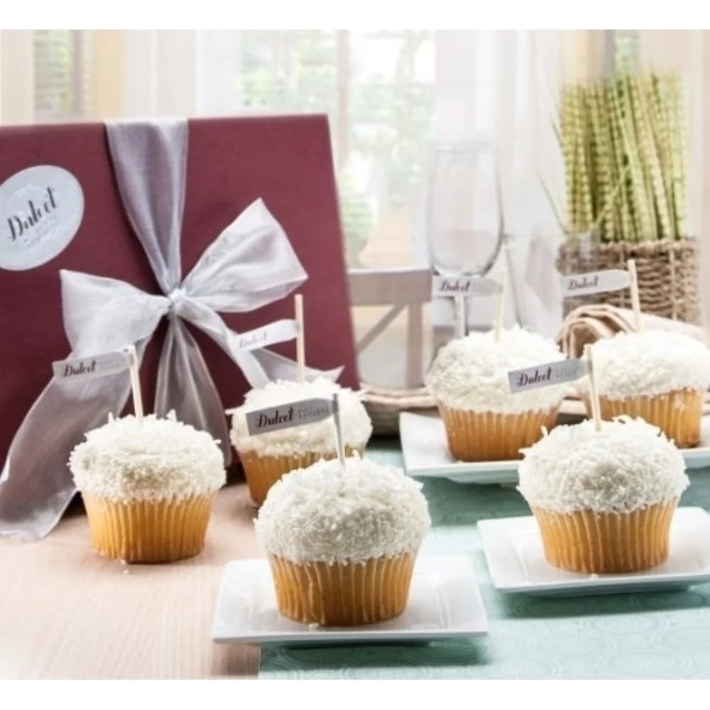 Coconut Flake Cupcake Gift Box I870