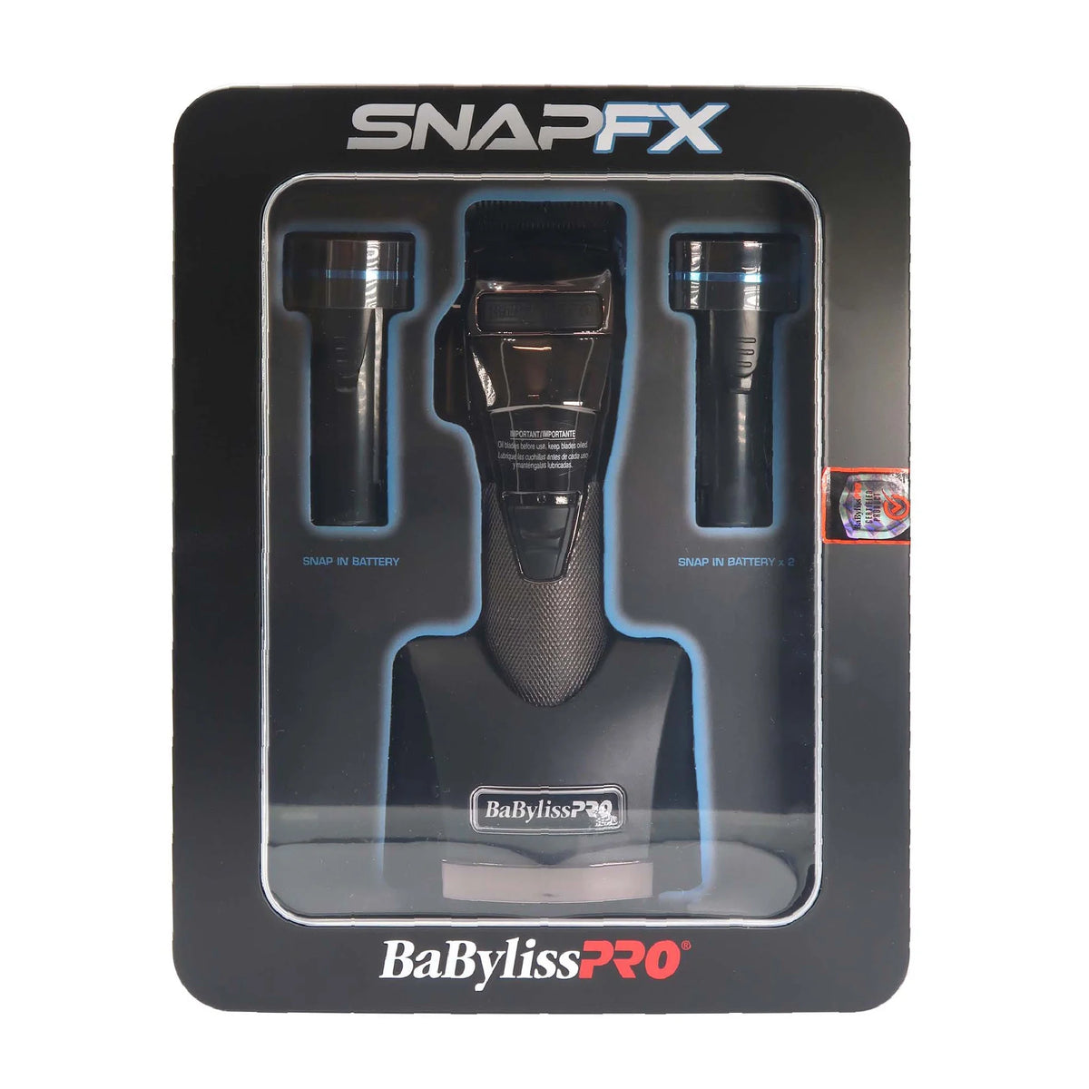 Black Clipper with Dual Lithium Battery System U753694