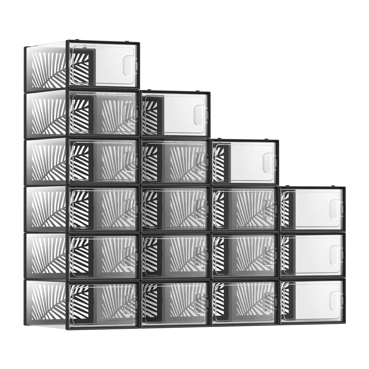 Stackable Plastic Shoe Organizer A2660