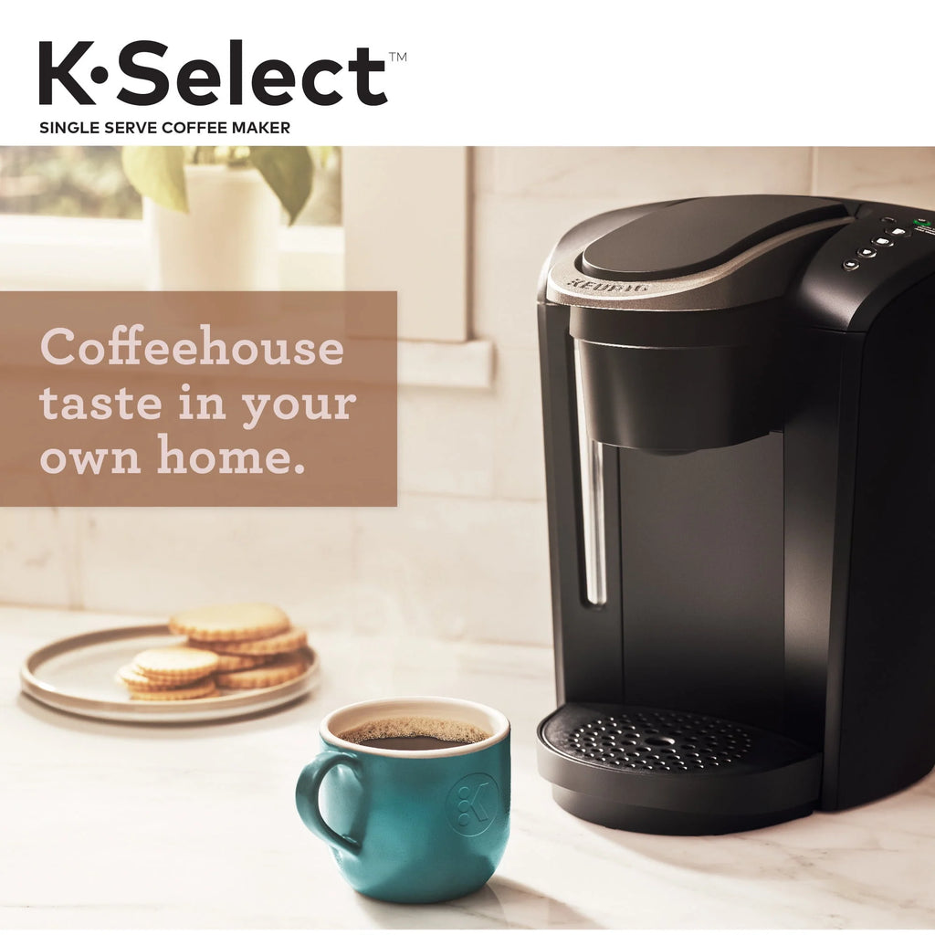Single-Serve K-Cup Pod Coffee Maker with Strength Control, Matte Black J790