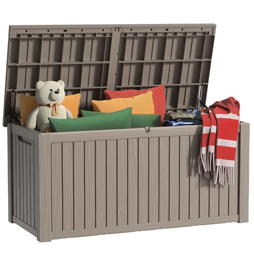 100 Gallon Waterproof UV Resistant Resin Deck Box E382184