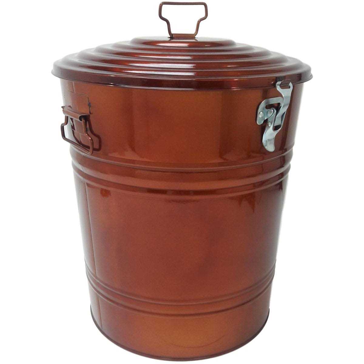 Enameled Galvanized Steel Storage Container F3094