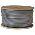 Silver Satin 28 AWG 6 Conductor Phone Cord 1000 Feet S333