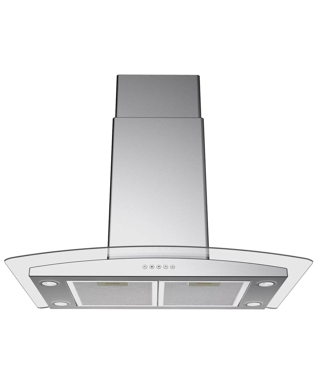 36" 900 CFM Stainless Steel Island Mount Range Hood Q250603