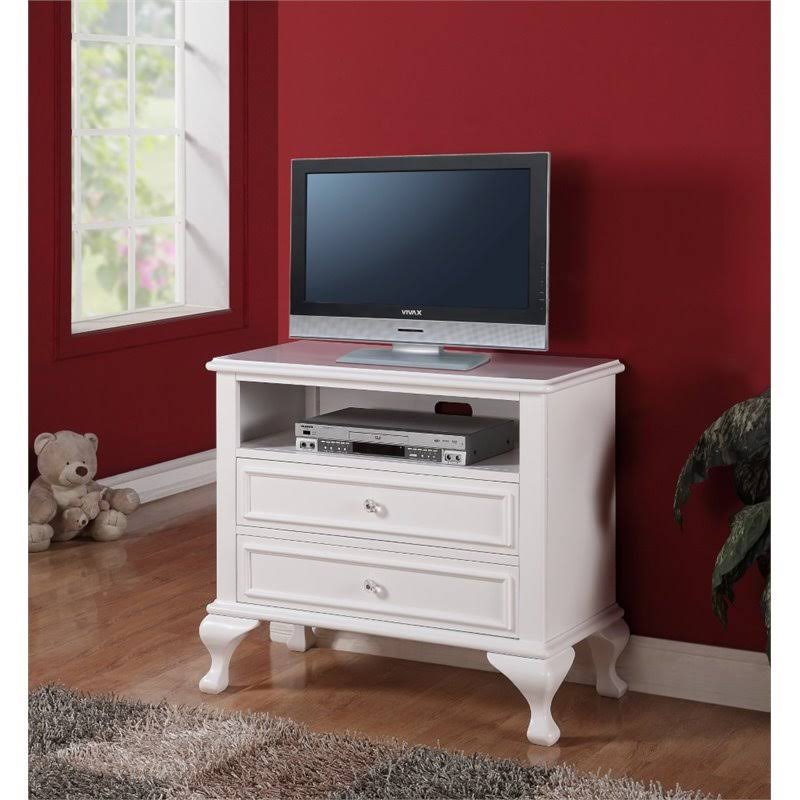 White Media Chest R2496