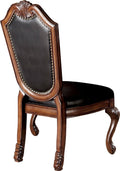 Cherry/Black Side Chair - 2 count G6605