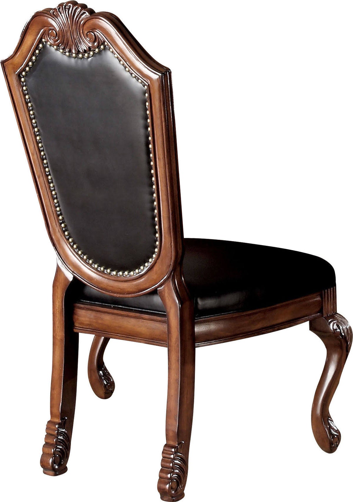 Cherry/Black Side Chair - 2 count G6605